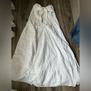 Cotton white dress